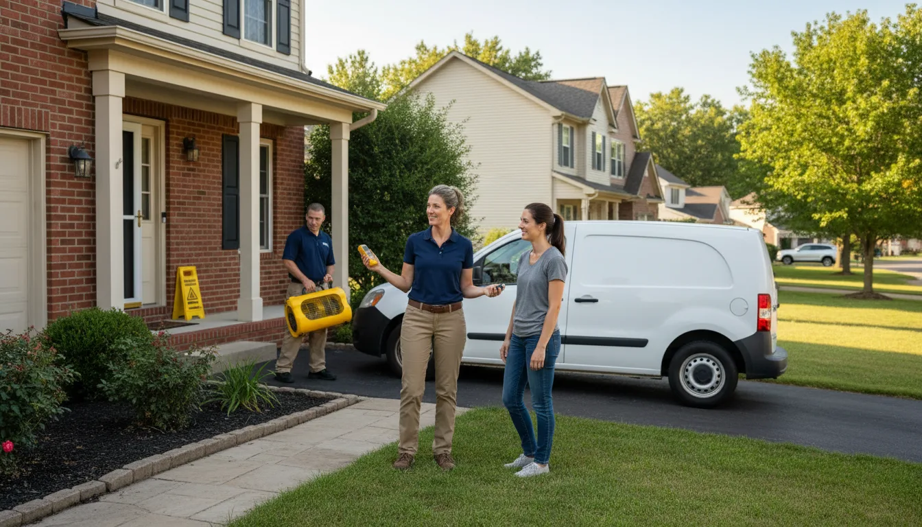 Water restoration image for Home Water Damage Repair in Warrenton, VA
